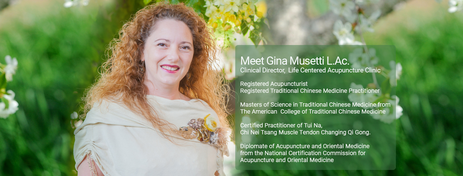 Meet Gina Musetti
