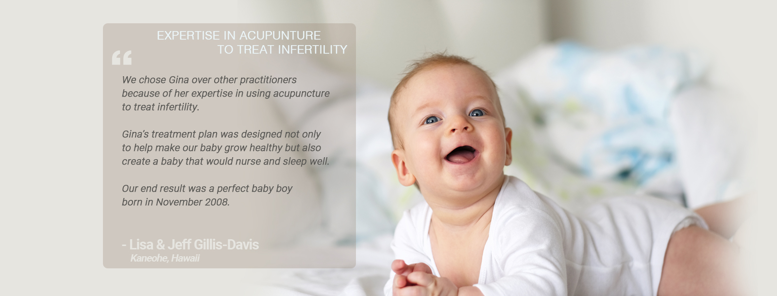 Acupuncture to treat infertility